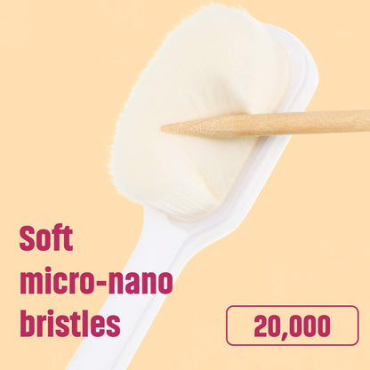 4er Set Weiche Micro Nano Zahnbürste für zerbrechliches Zahnfleisch
