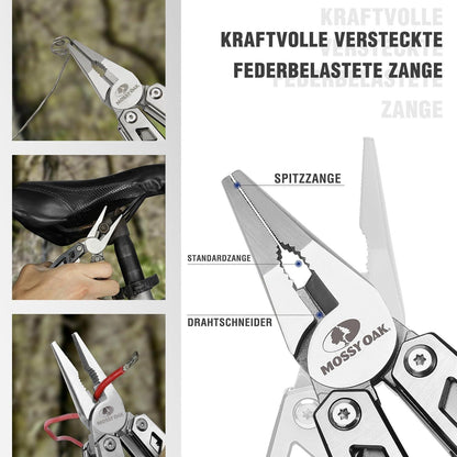 Multifunktionszange 21-in-1 Multi-Tool mit Klappmesser und