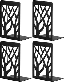 Buchstütze Book holder Metall Schwarz 2 Paar