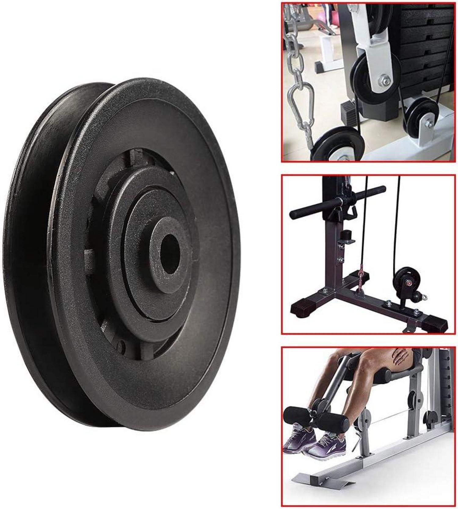 Topfinder 90mm Seilrolle Fitness Kraftstation Ersatz Kugellager 12 Stück