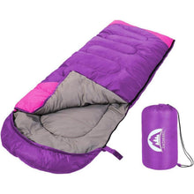 Schlafsack 3-4 Jahreszeiten warm/kühl Wetter - leicht, für