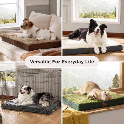 Orthopädisches Hundebett Grosse Hunde 112x81x7.6cm waschbar