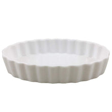 Tiefes Kuchengericht aus Porzellan – Backform für Kuchen & Auflauf 26cm