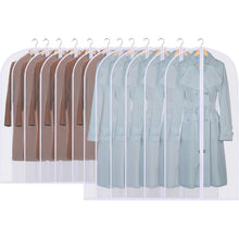 Kleidersack 12er Set Anzugtasche Transparent 60 x 120/100cm