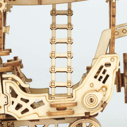 Rolife 3D Holz Zeppelin Puzzle Bausatz für Erwachsene und