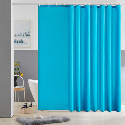 Duschvorhang Überlänge Anti-Schimmel Wasserdicht Aquamarine 275x180cm