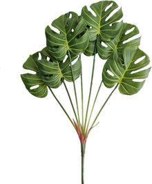 Künstliches tropisches Palmblatt Philodendron 7 Blätter 75cm