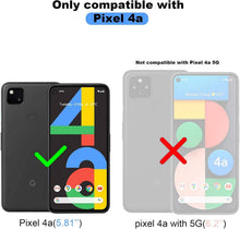 ORNARTO Pixel 4a(4G) Hülle Ultra Dünn Anti-Scratch Grün 5,8