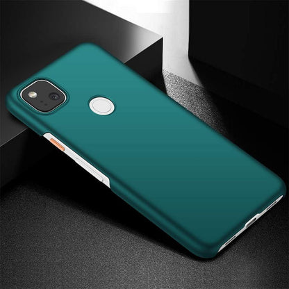 Hülle für Pixel 4a(4G) Ultra Dünn Schlank Anti-Scratch FeinMatt Grün