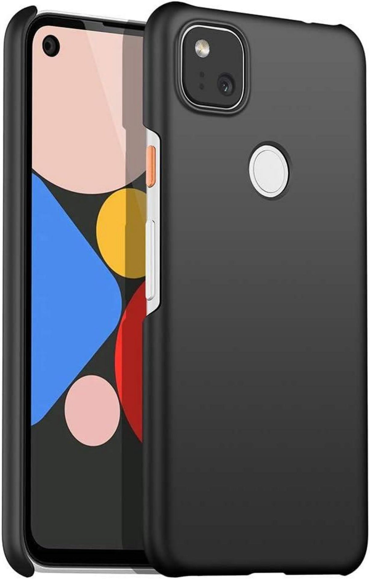 ORNARTO Pixel 4a(4G) Hülle 5,8 Zoll Schwarz Dünn Anti-Scratch