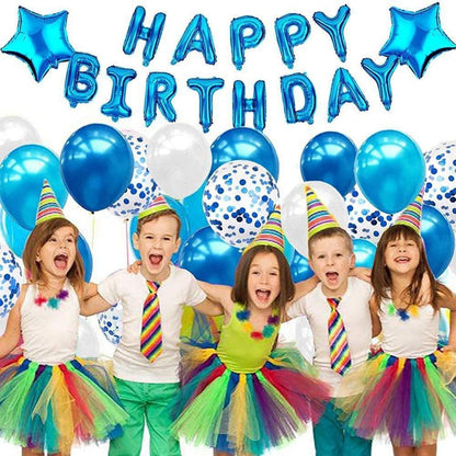 iZoeL Geburtstagsdeko: Happy Birthday Jungen Mann Party Set