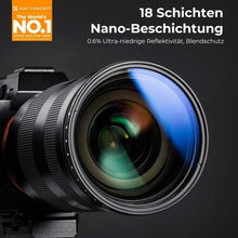 46mm Variabler ND2-400 Graufilter Slim Design Neutral
