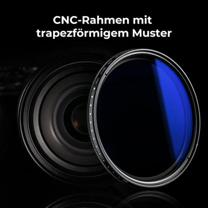 58mm Variabler ND Filter Slim ND2-400 1-9 Stop Graufilter