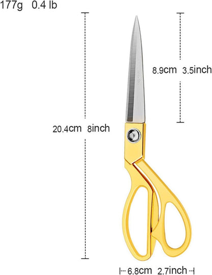 Hochleistungs-Nähschere Edelstahl 25 cm - Professionelle Goldschneider-Schere