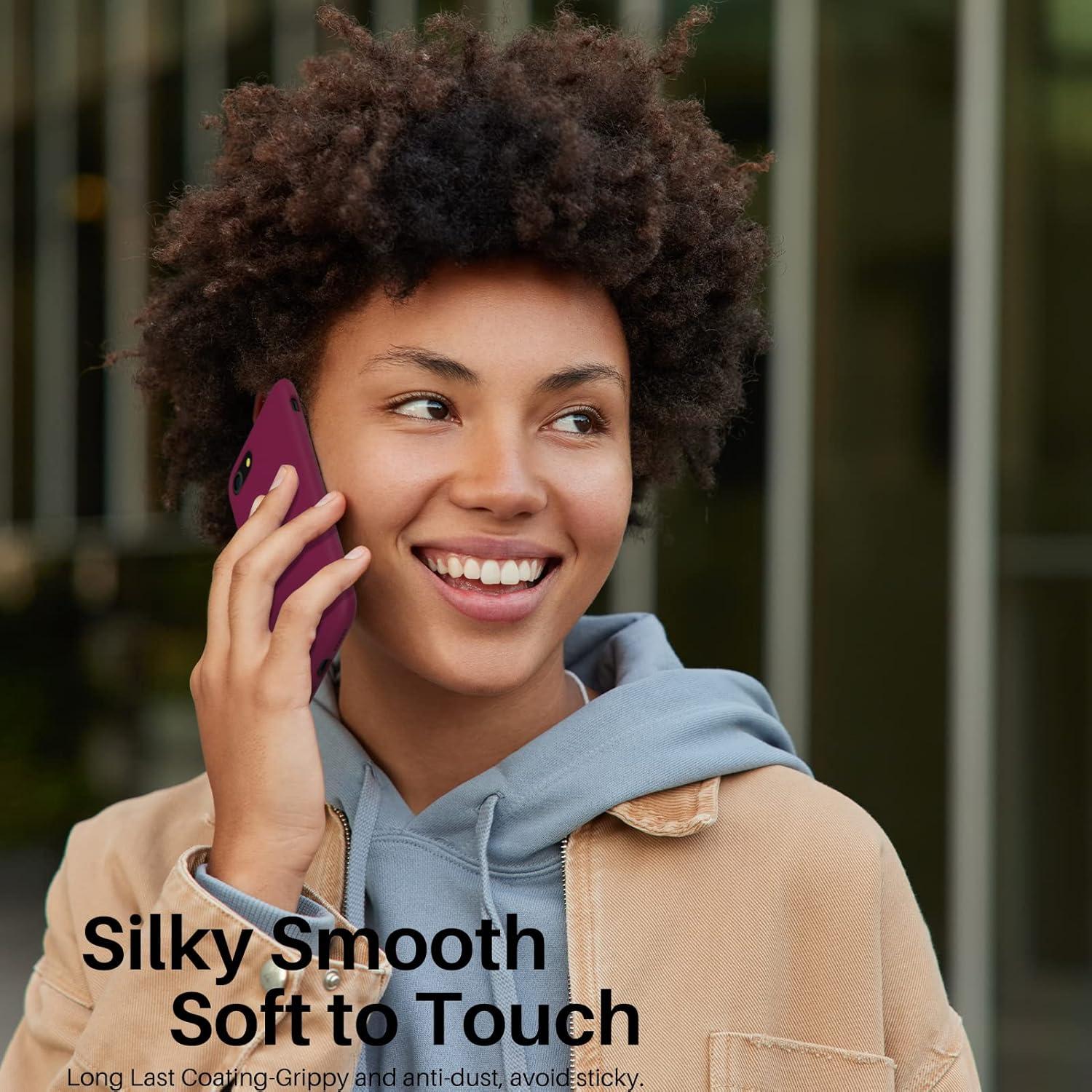 Silikon Case für iPhone SE 3 5G, 7/8/SE 2022 Hülle Voller Schutz in