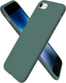 ORNARTO iPhone SE 3 Silikon Case 2022 Hülle 5G/Voller Schutz/Ultra