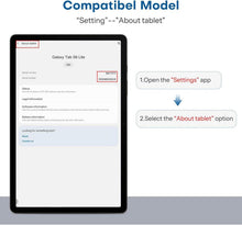Panzer Schutz Glas Folie Samsung Galaxy Tab S6 Lite 10,4