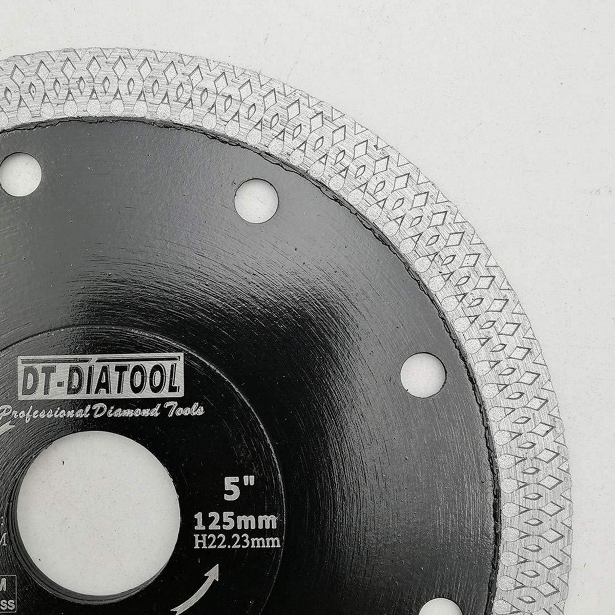 Diamant Trennscheibe 5er Set 125mm X Mesh Turbo für Fliesen & Stein