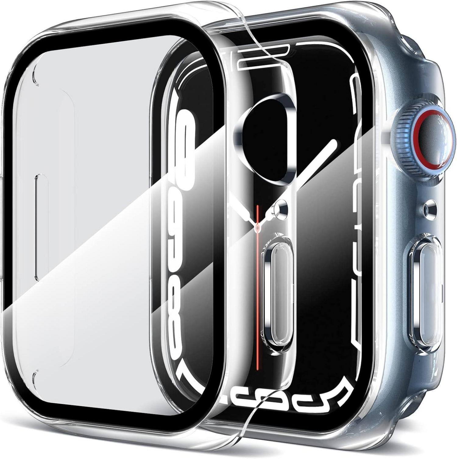 2er Set Displayschutz Apple Watch 44mm: 9H Härte, HD