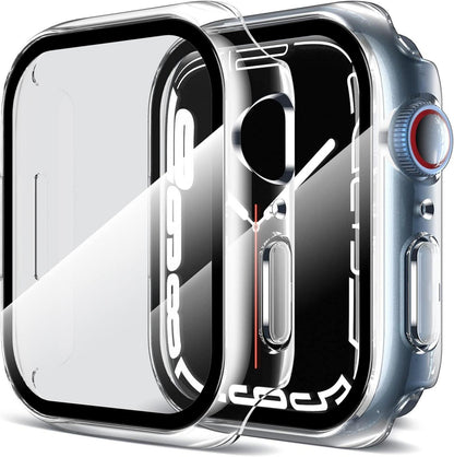 2er Set Displayschutz Apple Watch 44mm: 9H Härte, HD