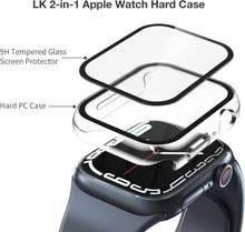 2er Pack Schutzhülle für Apple Watch S6/SE/S5/S4 44mm, 9H