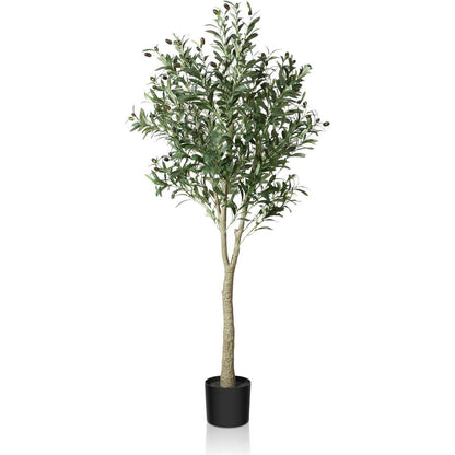 Künstlicher Olivenbaum 150cm Kunstpflanze Indoor Outdoor