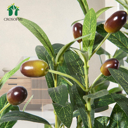 Künstlicher Olivenbaum 150cm Kunstpflanze Indoor Outdoor