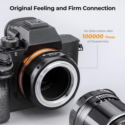 K&F Concept M42-NEX Objektivadapter für Sony NEX Kameras