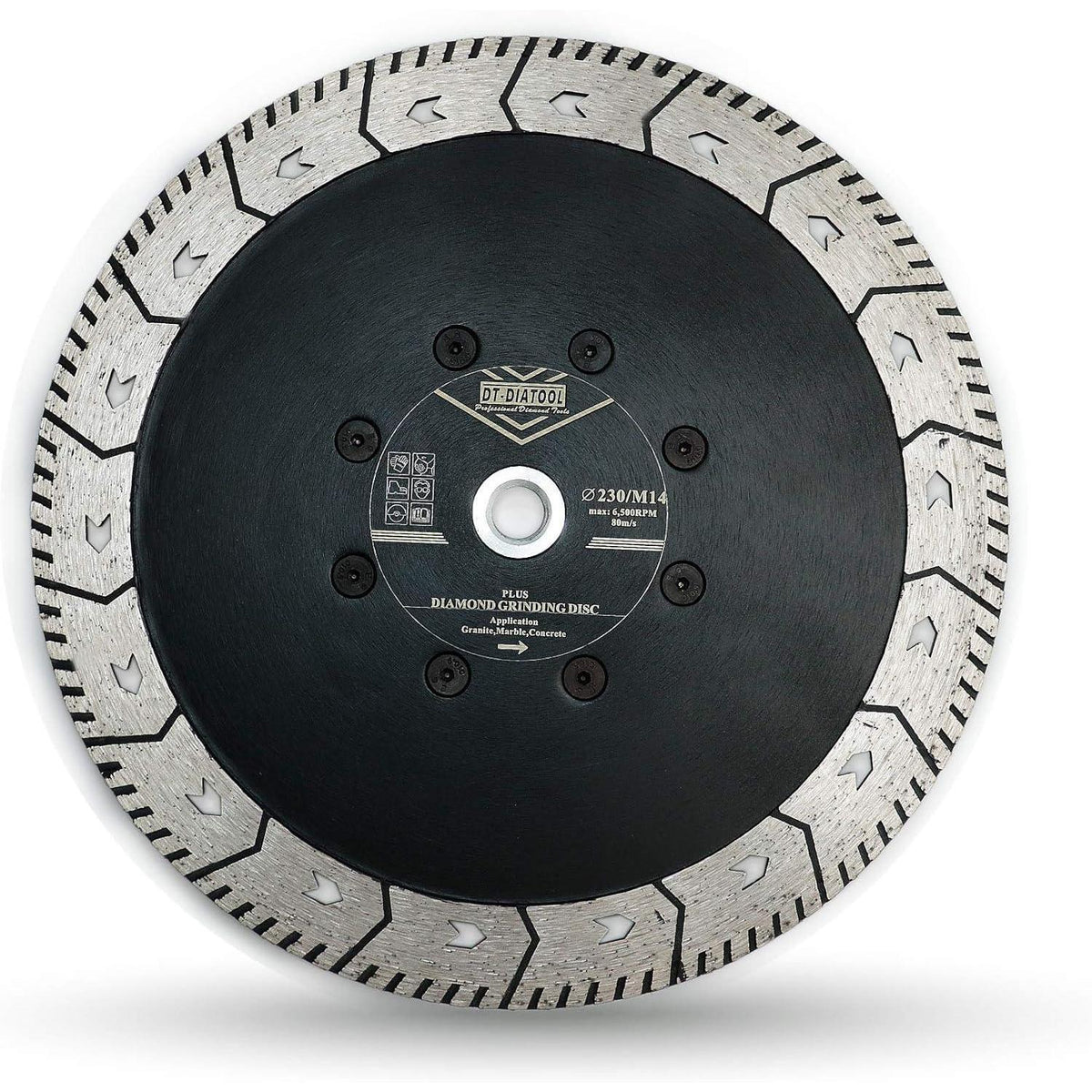 Diamant Trennscheibe 230mm M14 für Beton Granit Marmor
