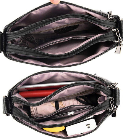 Damen Umhängetasche aus PU-Leder Hobo Schultertasche Elegant