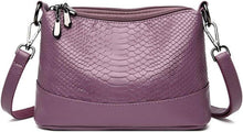 Damen Umhängetasche PU-Leder Hobo Schultertasche Elegant Handtasche