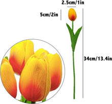 Künstliche Tulpen Blumenstrauß 20 Stück Hochzeitsdekoration