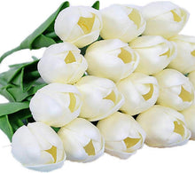 Künstliche Tulpen Gefälschte Hochzeitssträuße Blumen PU Hauptzimmer