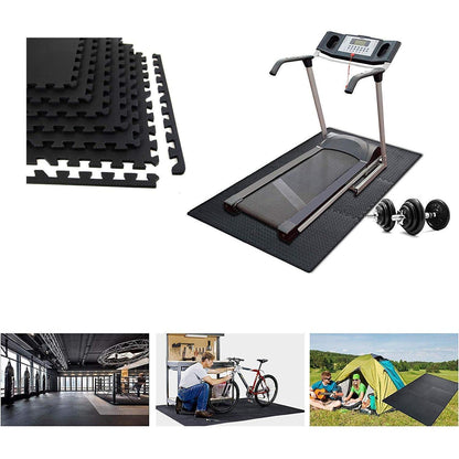 Boden-Schutzmatten Fitness Yogamatten 20er Set Puzzlematten