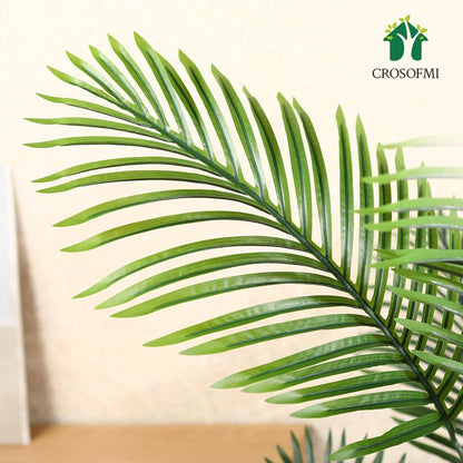 Kunstpflanze Palme 130 cm Plastik Künstlich Areca im Topf