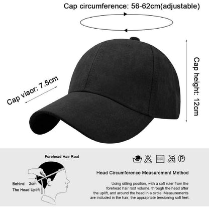 Baseball Cap Unisex – Verstellbare Retro Basecap für Herren & Damen
