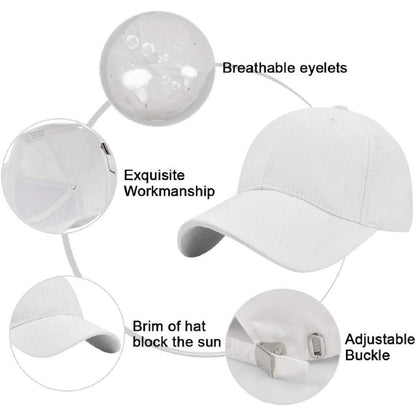 Baseball Cap Unisex – Verstellbare Retro Basecap für Herren & Damen