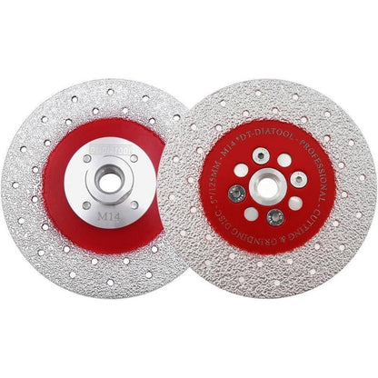 Diamant-Trennscheibe 2er-Set 125mm M14 für Stein