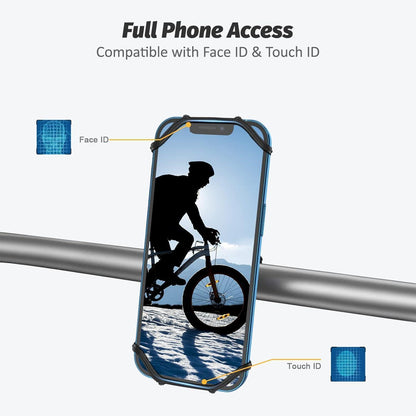Fahrrad Handyhalterung Universal 360° Drehbar Anti-Shake