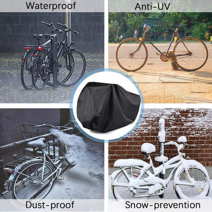 Fahrradabdeckung für 3 Räder, wasserdicht & winterfest
