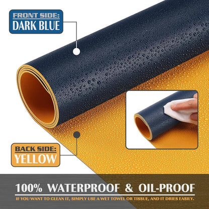 Wasserdichte Schreibtischunterlage 60x35cm PVC doppelseitig