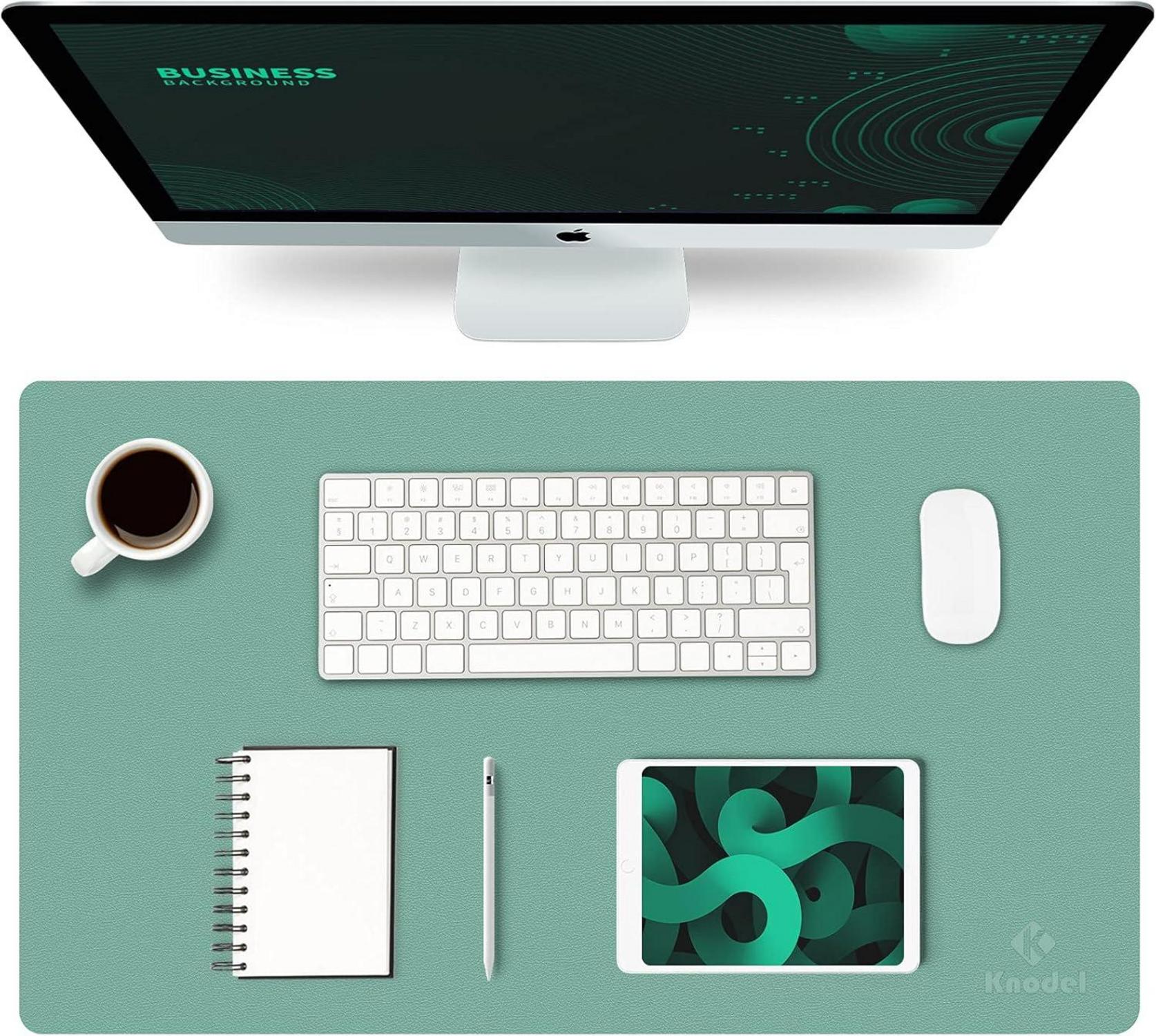Wasserdichte Schreibtischunterlage 60 x 35cm PVC Laptop Tischunterlage