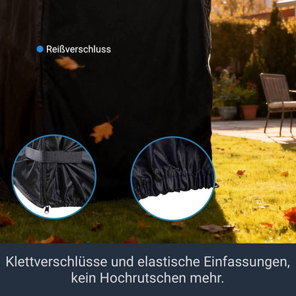 Strandkorb Schutzhülle Winterfest, 2 Sitze, Wasserdicht