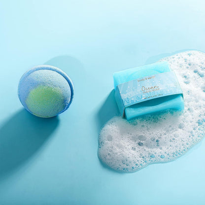 Geschenkbox Ozeanduft – 5-tlg. Spa Set für Frauen