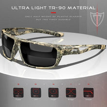 Polarisierte Sport Sonnenbrille UV400 schwarz TR90 Herren