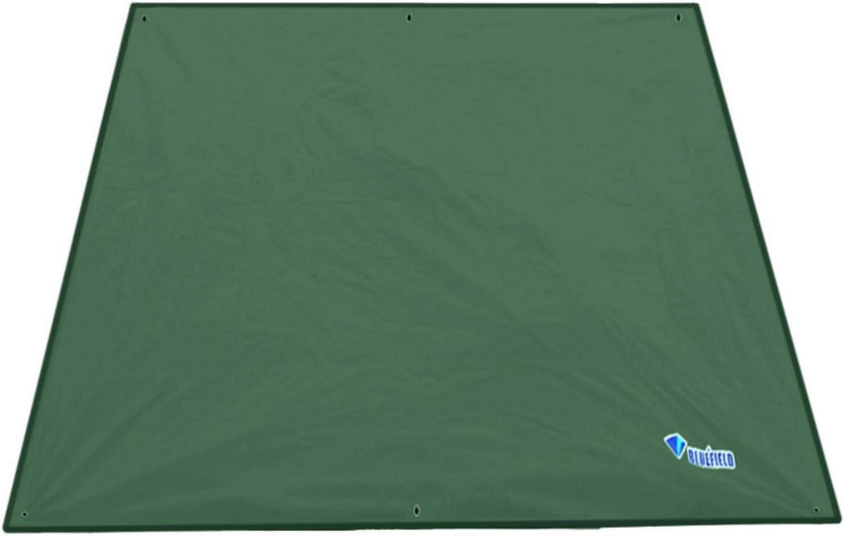 Wasserdichte Zeltplane Tarp Outdoor Camping Regenschutz Blau S