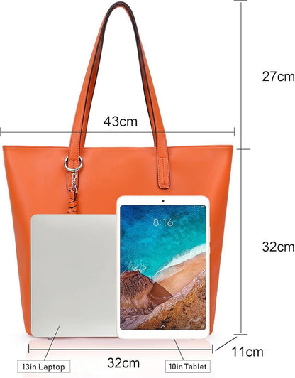 Damen Handtasche Shopper groß Büro Schule Einkauf Patchwork-Design
