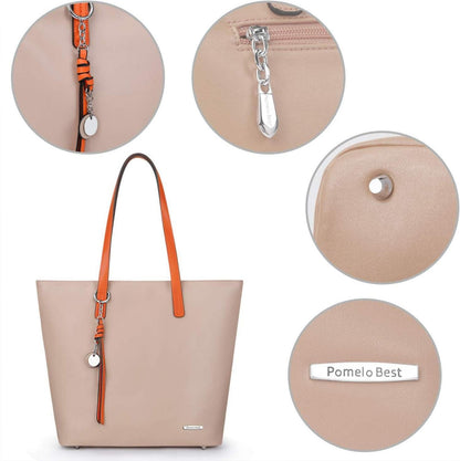 Handtasche Damen Shopper Groß für Büro Schule Einkauf