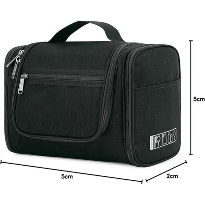 Aufhängbare Kulturtasche Groß mit vielen Fächern für Reisen