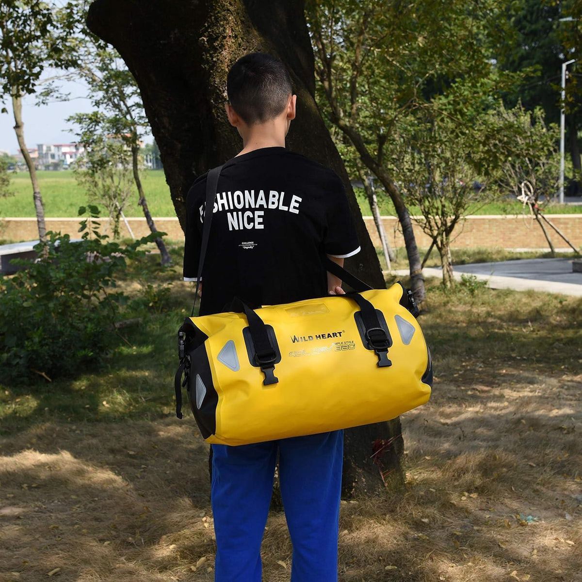 Wasserdichte Reisetasche 66L – Kajak, Camping & Motorrad